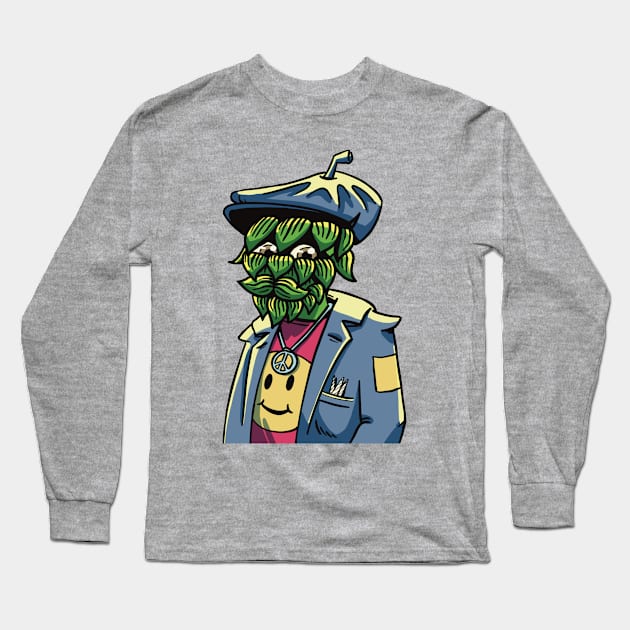 Hophead Long Sleeve T-Shirt by Autifant’s Art